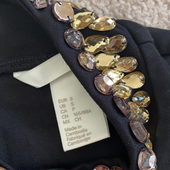 Black H&M dress size small - Picture 2 of 3